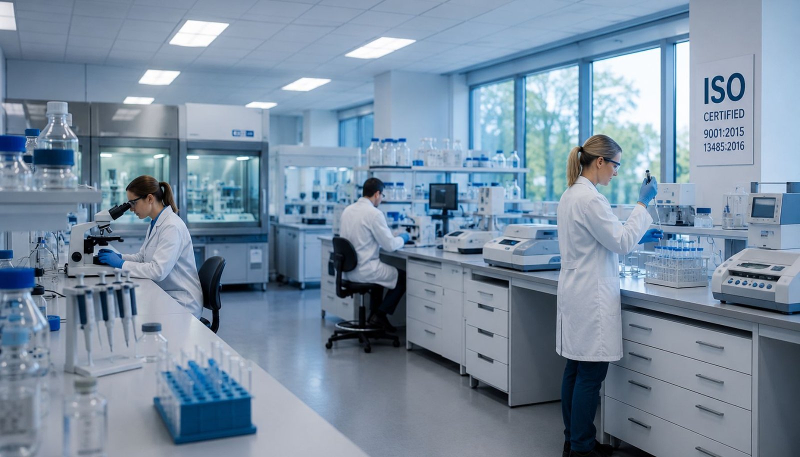 Modernes ISO-Labor, Artikel über die Forschung zu GLP-1-Compounds wie Retatrutide und Tirzepatide